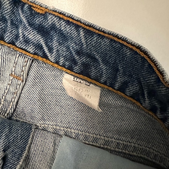 levis vintage 550 denim shorts 25 - Picture 3 of 4